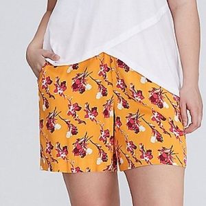 Lane Bryant Floral Soft Shorts